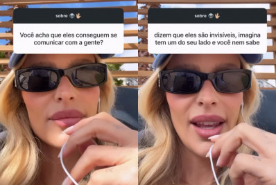 Yasmin Brunet afirma que alienígenas já estão na Terra e ocupam posições de poder