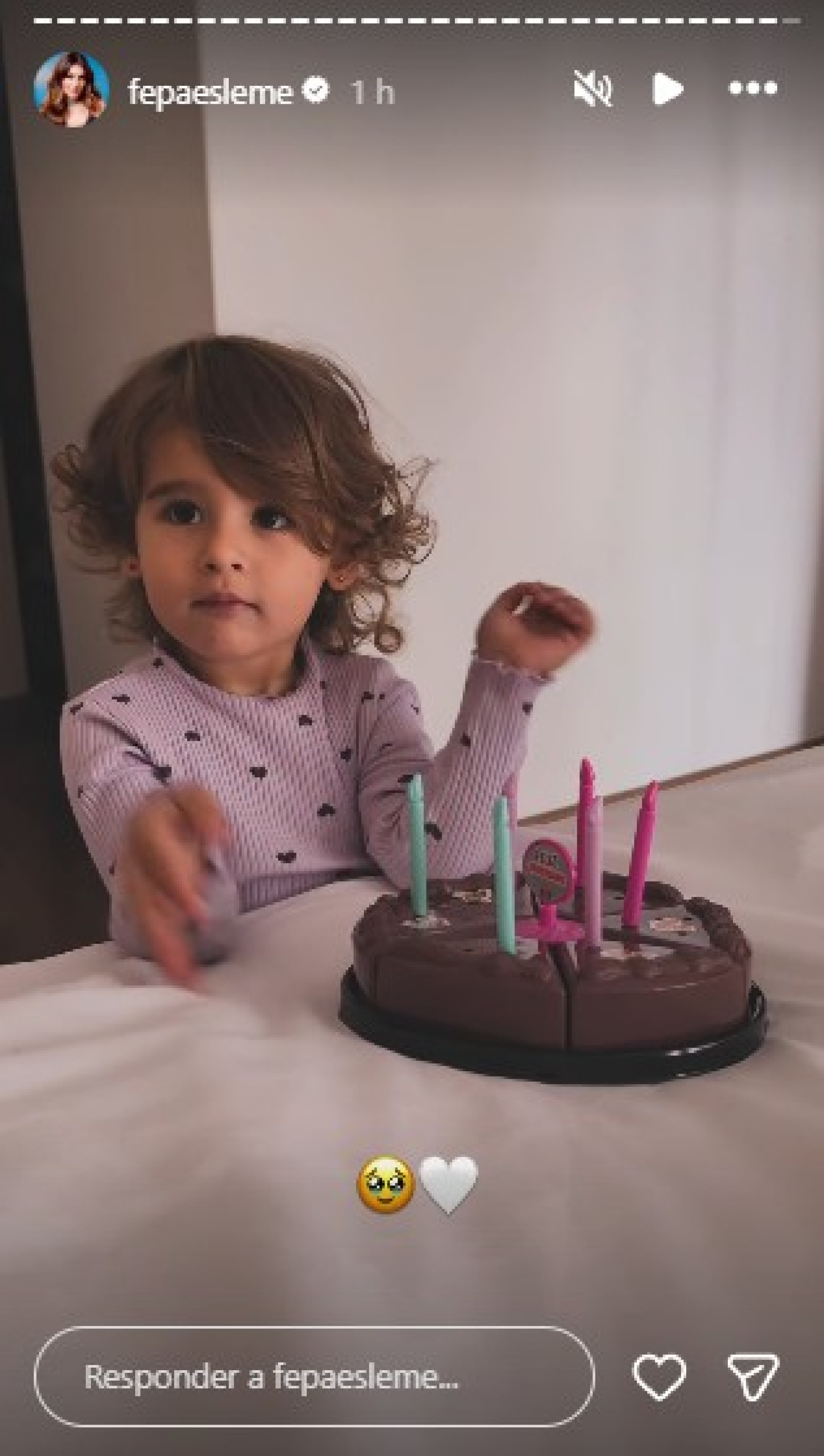 Fernanda Paes Leme ganha momento especial com a filha, Pilar, no aniversário de 43 anos - Reprodução de vídeo / Instagram