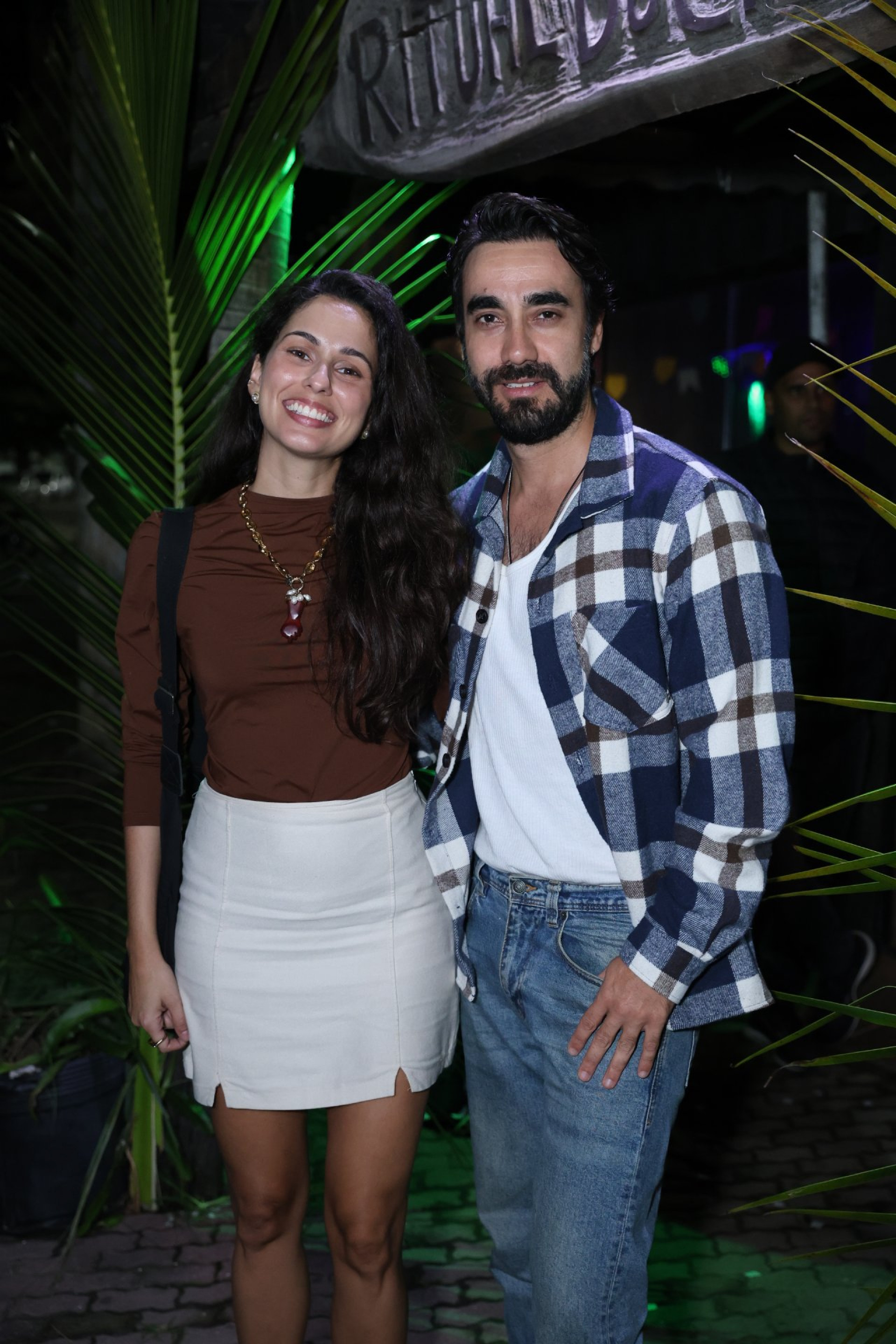 Elenco de Cora&ccedil;&atilde;o Acelerado aproveita noite de festa junina - Daniel Pinheiro/BrazilNews