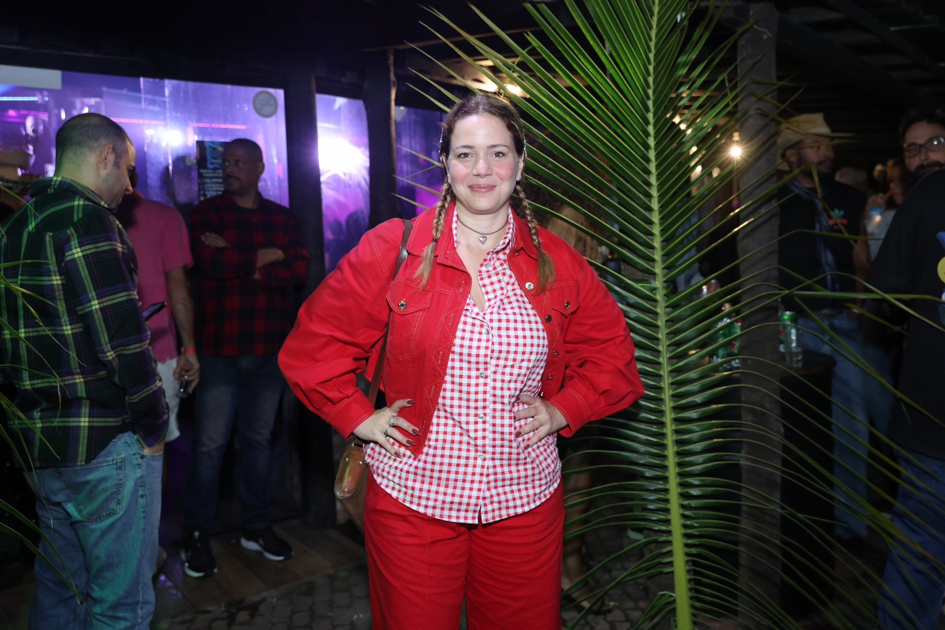 Leandra Leal em festa junina de Cora&ccedil;&atilde;o Acelerado - Daniel Pinheiro / BrazilNews