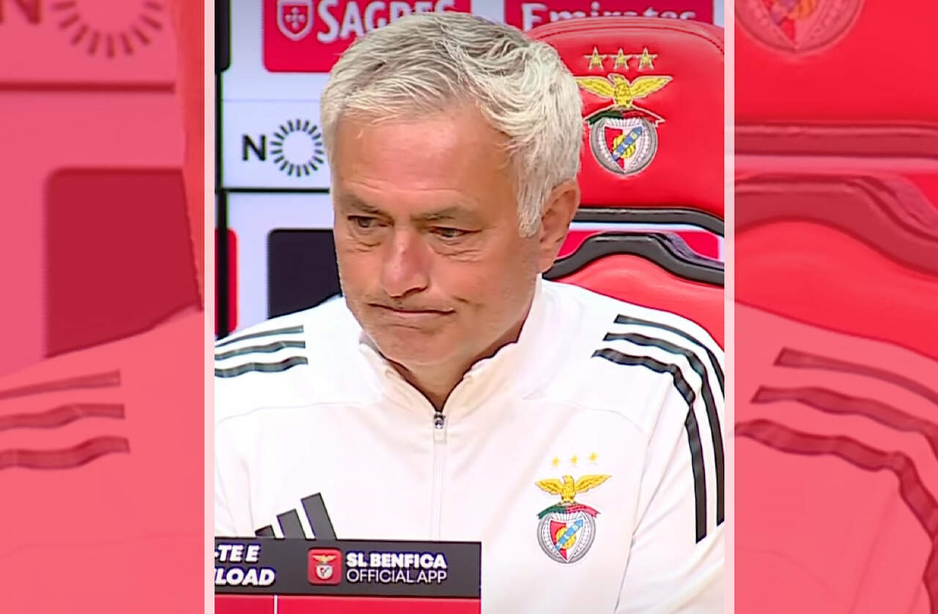 Mourinho diz que foi v&iacute;tima de IA em v&iacute;deo de “apresenta&ccedil;&atilde;o” no Real Madrid