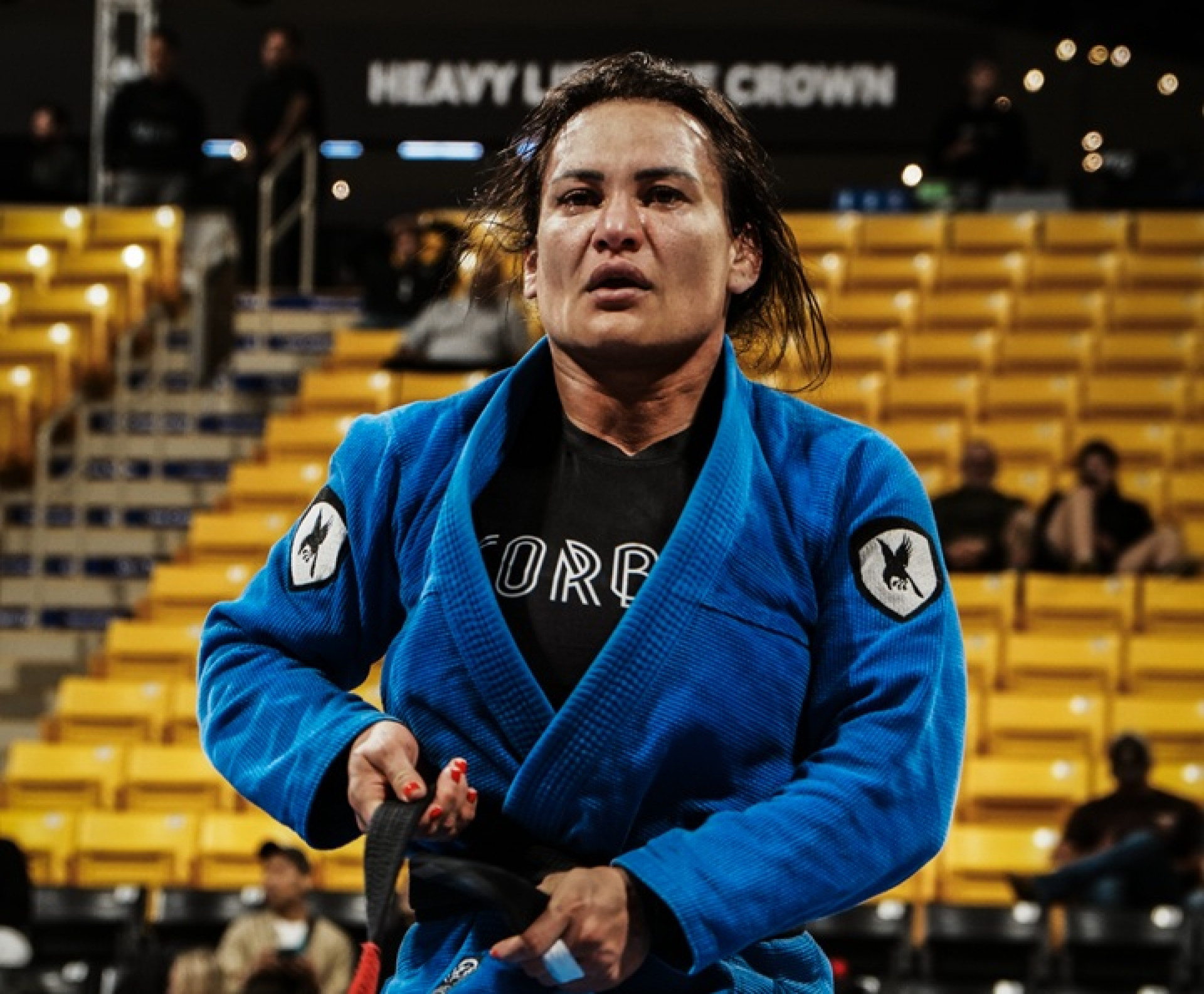 Atleta master, Simone de Abreu celebra pódio ao lado de estrelas no Mundial de Jiu-Jitsu 2026