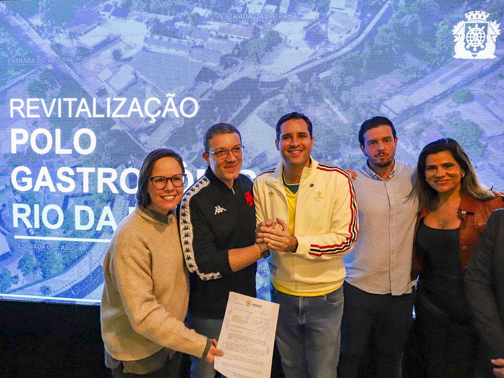 Prefeitura inicia obras de revitalização do Polo Gastronômico do Rio da Prata, em Campo Grande - Marco Antonio Lima/Prefeitura do Rio