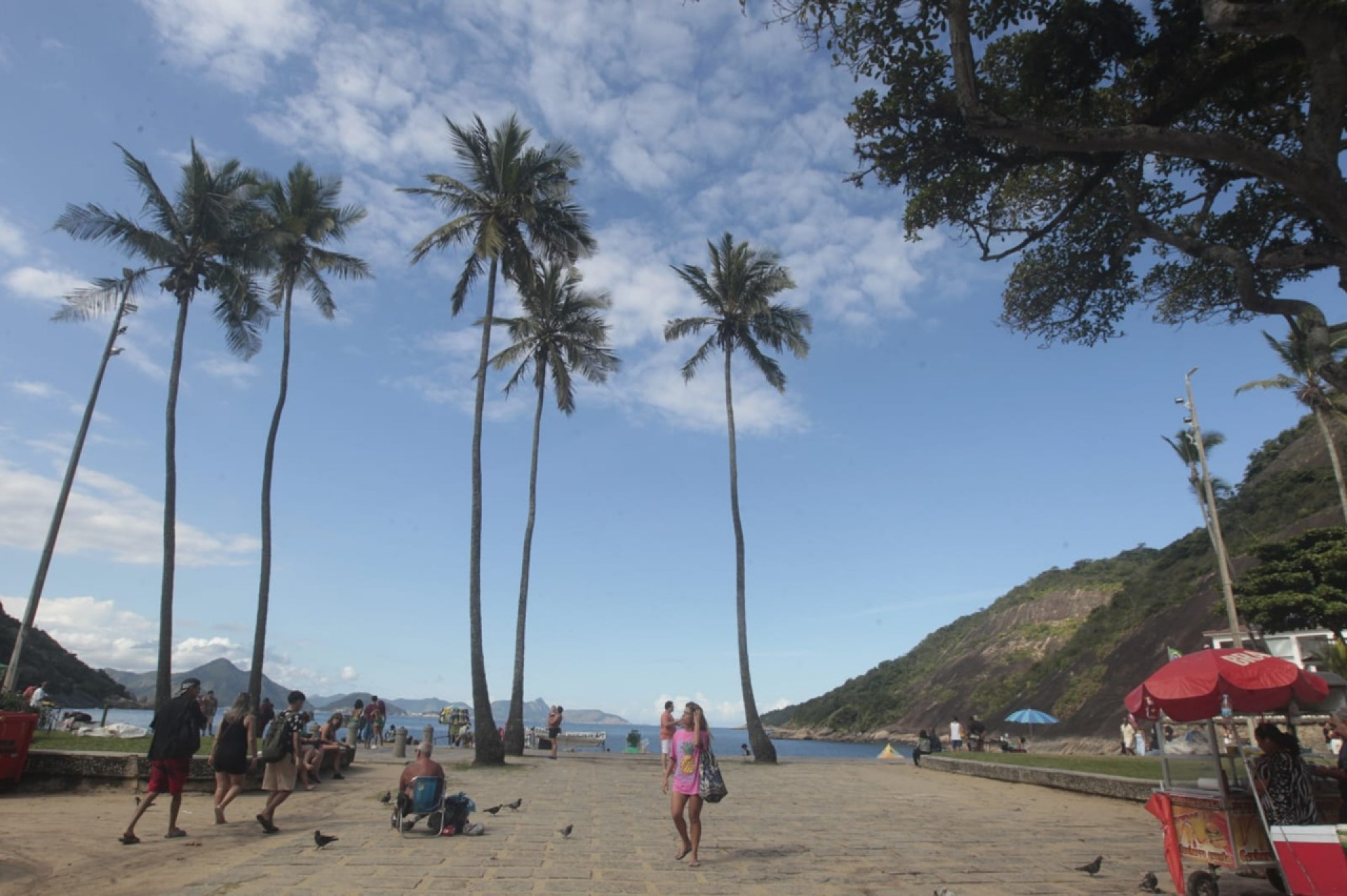 Temperatura não passa dos 30º C neste feriadão - Reginaldo Pimenta/Agência O Dia