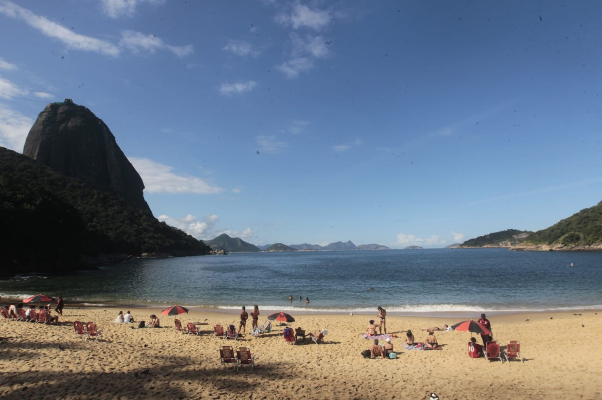 Temperatura não passa dos 30º C neste feriadão - Reginaldo Pimenta/Agência O Dia
