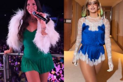Vídeo: Ivete Sangalo e Claudia Leitte afastam rumores de briga ao interagirem em micareta