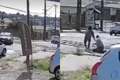 Vídeo! Motorista salva homem de atropelamento em ferrovia