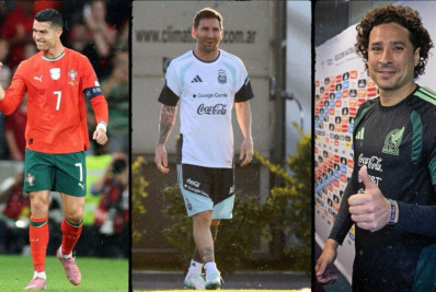 Cristiano Ronaldo, Messi e Ochoa vão bater recorde de participações em Copas