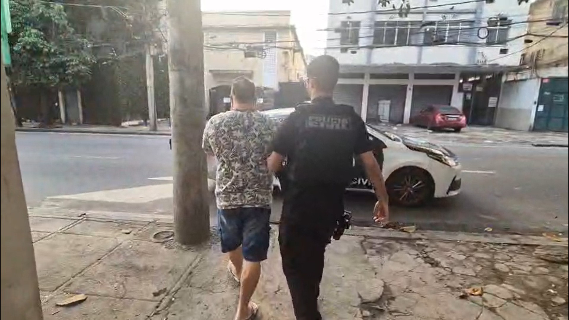 Falso médico foi preso em casa, em Benfica - Divulgação / PCERJ