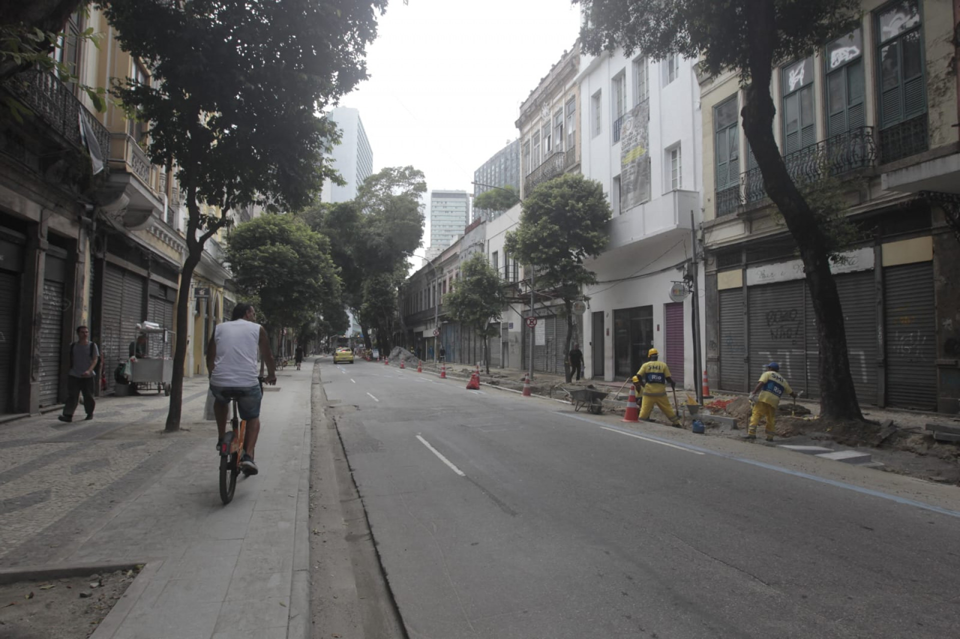 Obras na Rua da Carioca devem ficar prontas no segundo semestre de 2026 - Reginaldo Pimenta / Ag&ecirc;ncia O Dia
