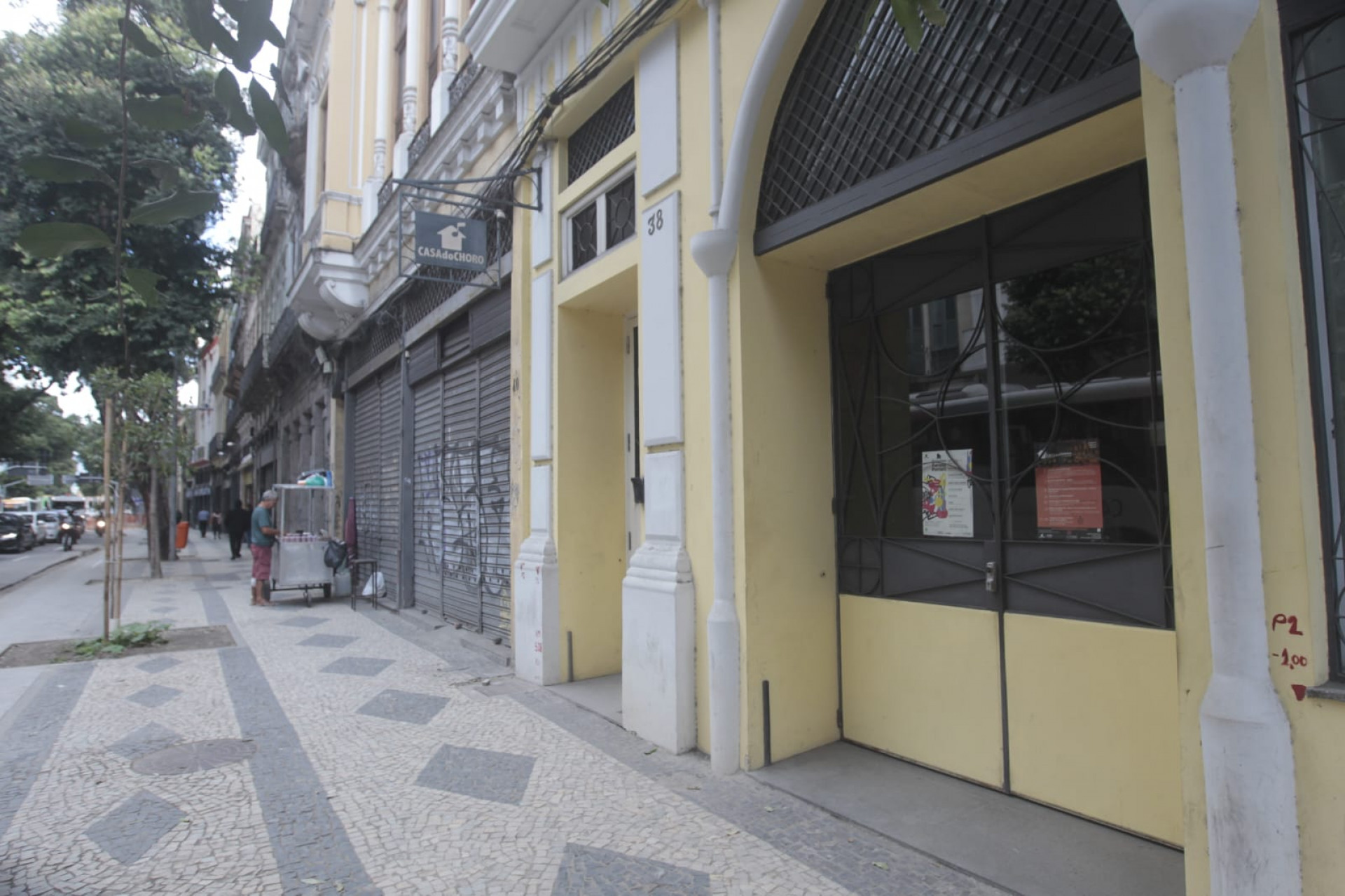 Casa do Choro, localizada na Rua da Carioca, promove atividades culturais o ano todo - Reginaldo Pimenta / Ag&ecirc;ncia O Dia