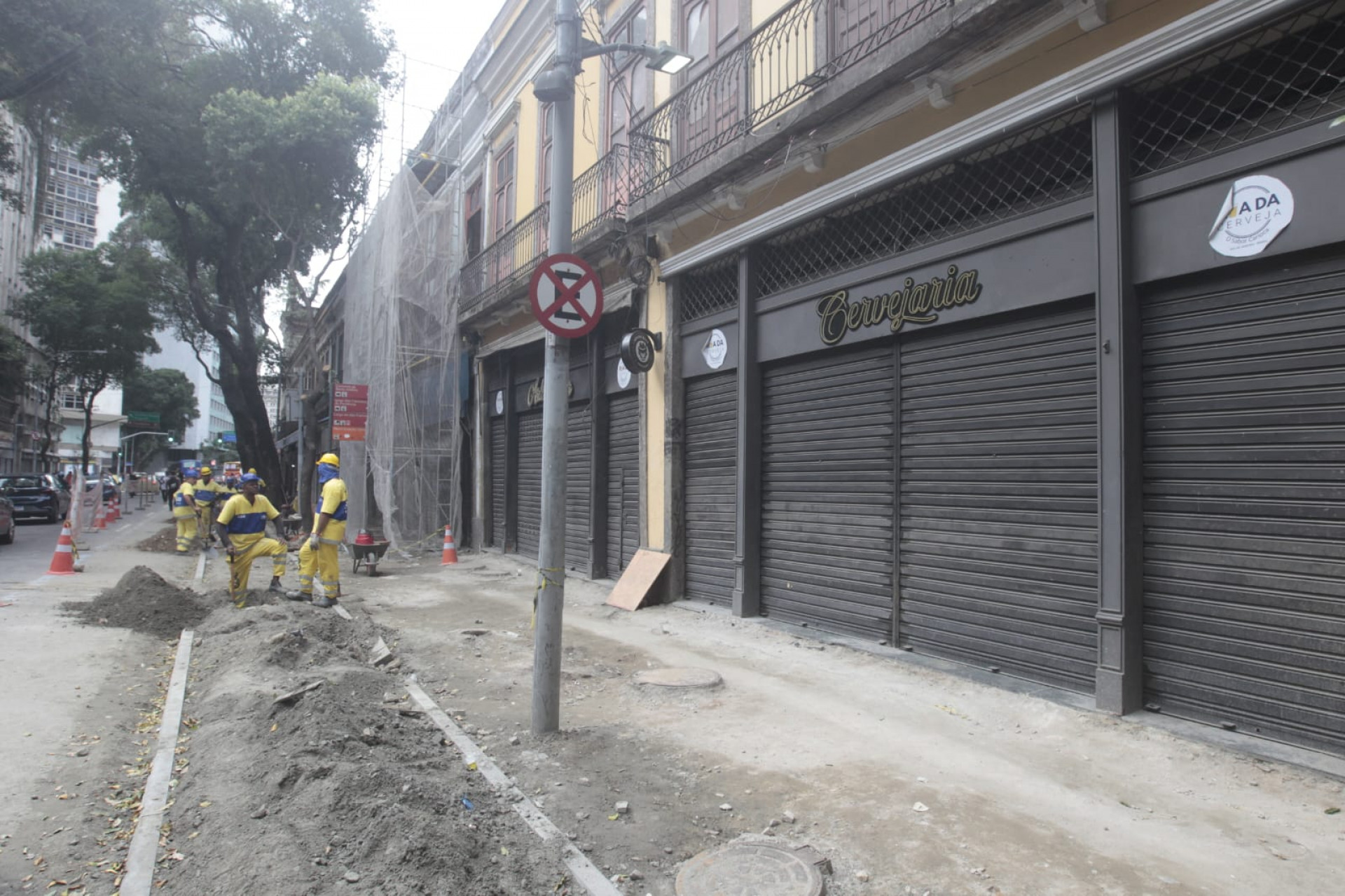 No passado, Rua da Carioca abrigou os ic&ocirc;nicos Bar Luiz e Zicartola - Reginaldo Pimenta / Ag&ecirc;ncia O Dia