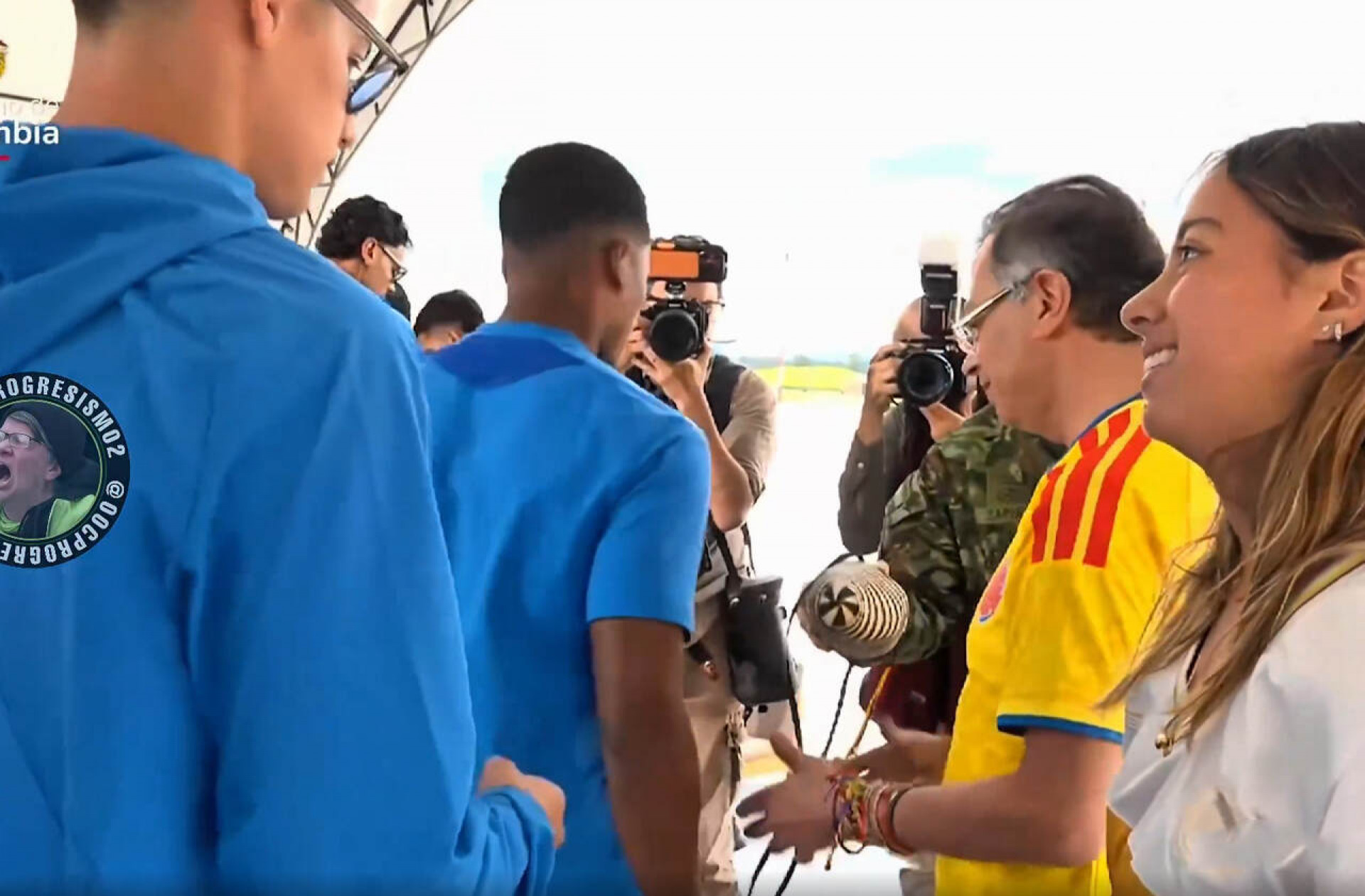 James Rodr&iacute;guez se envolve em pol&ecirc;mica com a filha do presidente da Col&ocirc;mbia