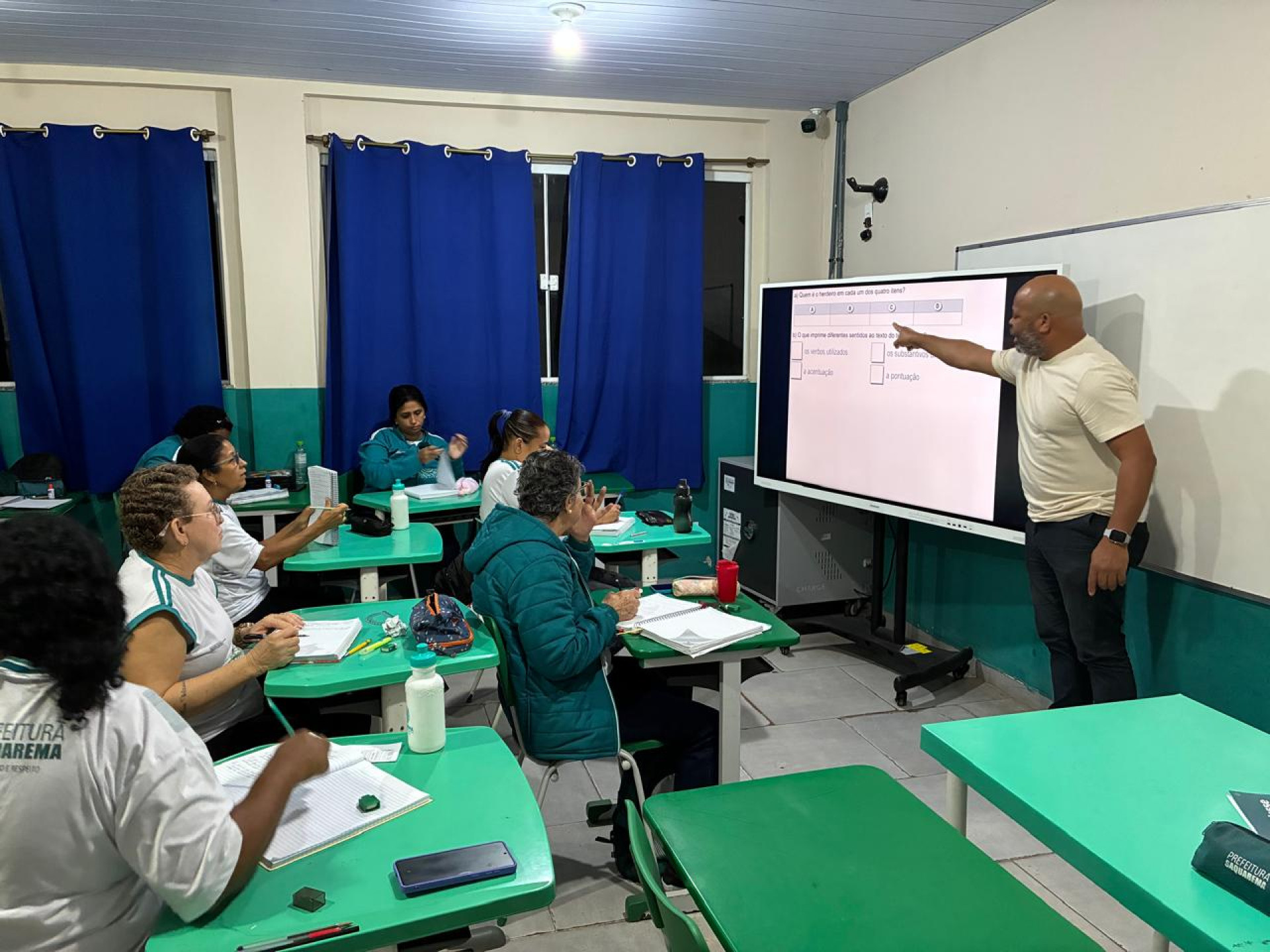 Educação de Jovens e Adultos em Saquarema está entre as melhores do Brasil  - Divulgação/Prefeitura de Saquarema