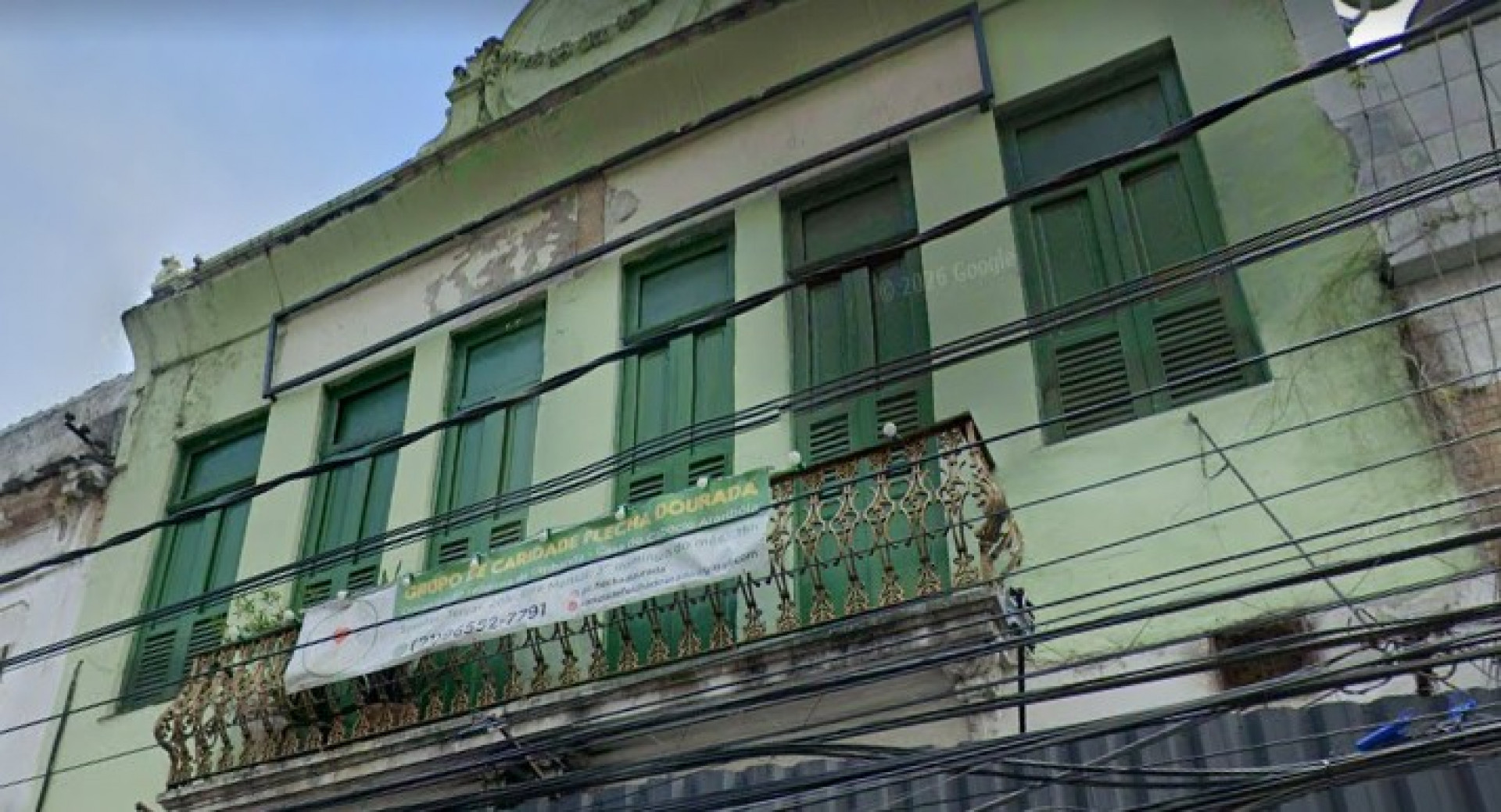 Terreiro fica na Rua do Matoso, no Rio Comprido - Reprodução / Google Street View