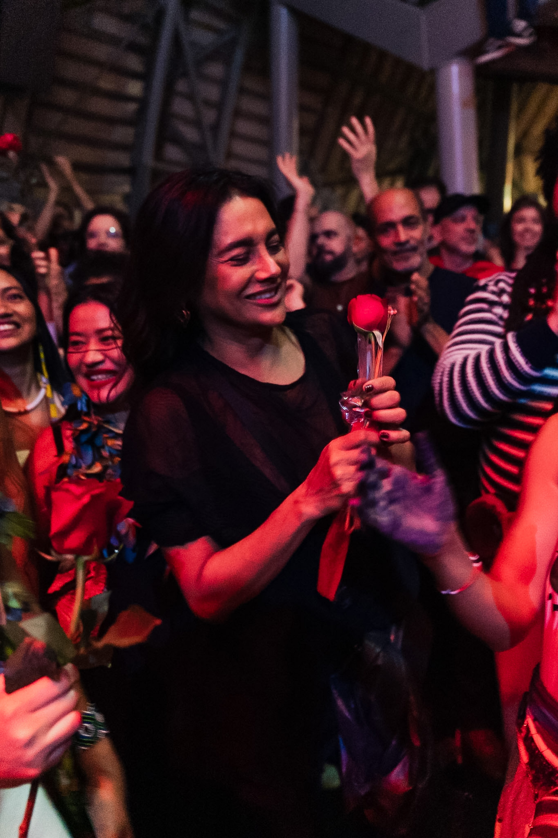 Dias Paes compareceu ao show de Fafá de Belém - Divulgação/ @wallnog