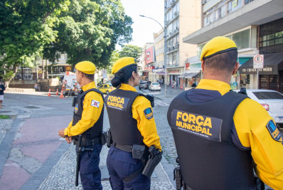 Força Municipal apresenta balanço operacional em áreas de patrulhamento