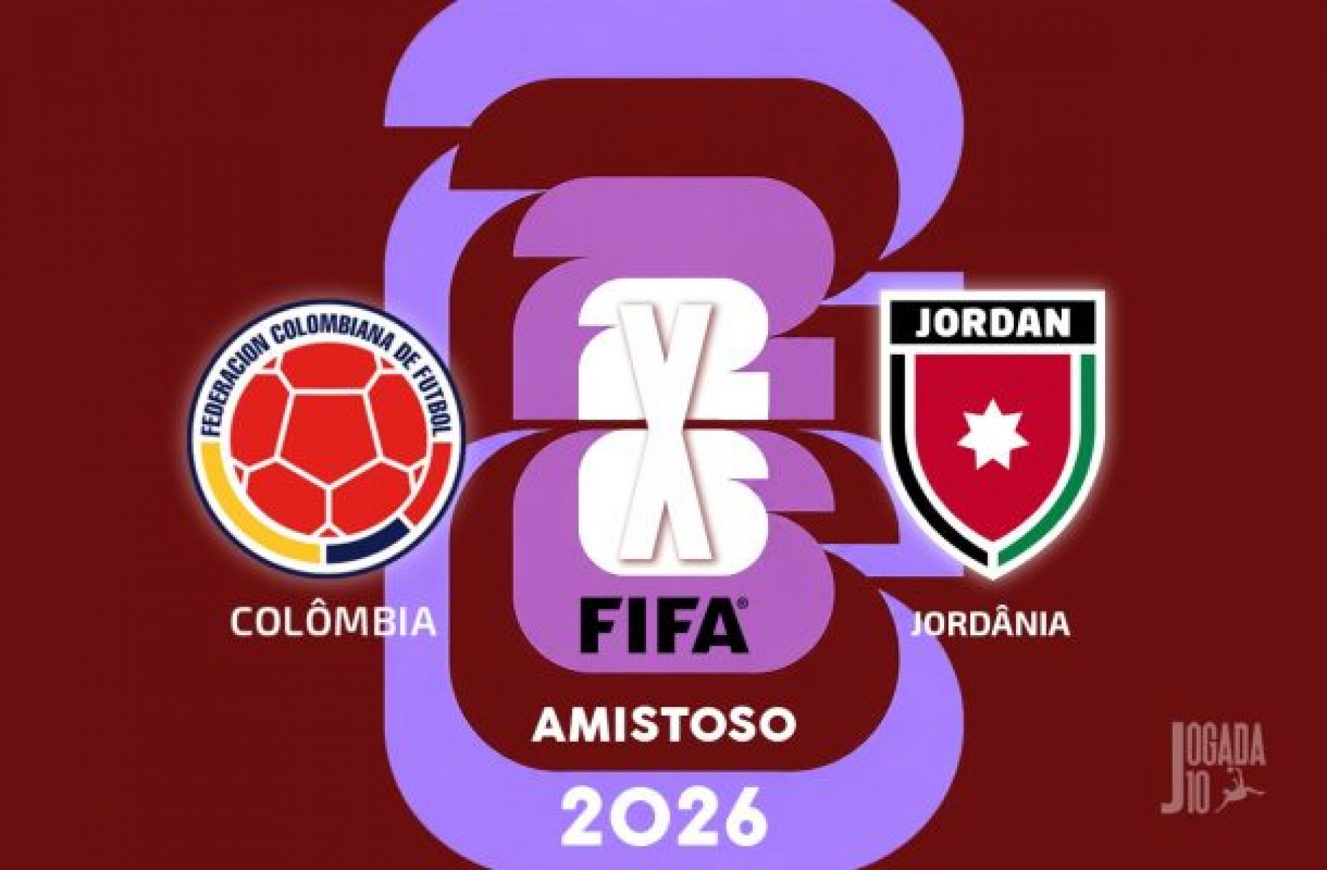 Col&ocirc;mbia x Jord&acirc;nia, AO VIVO, com a Voz do Esporte, &agrave;s 19h