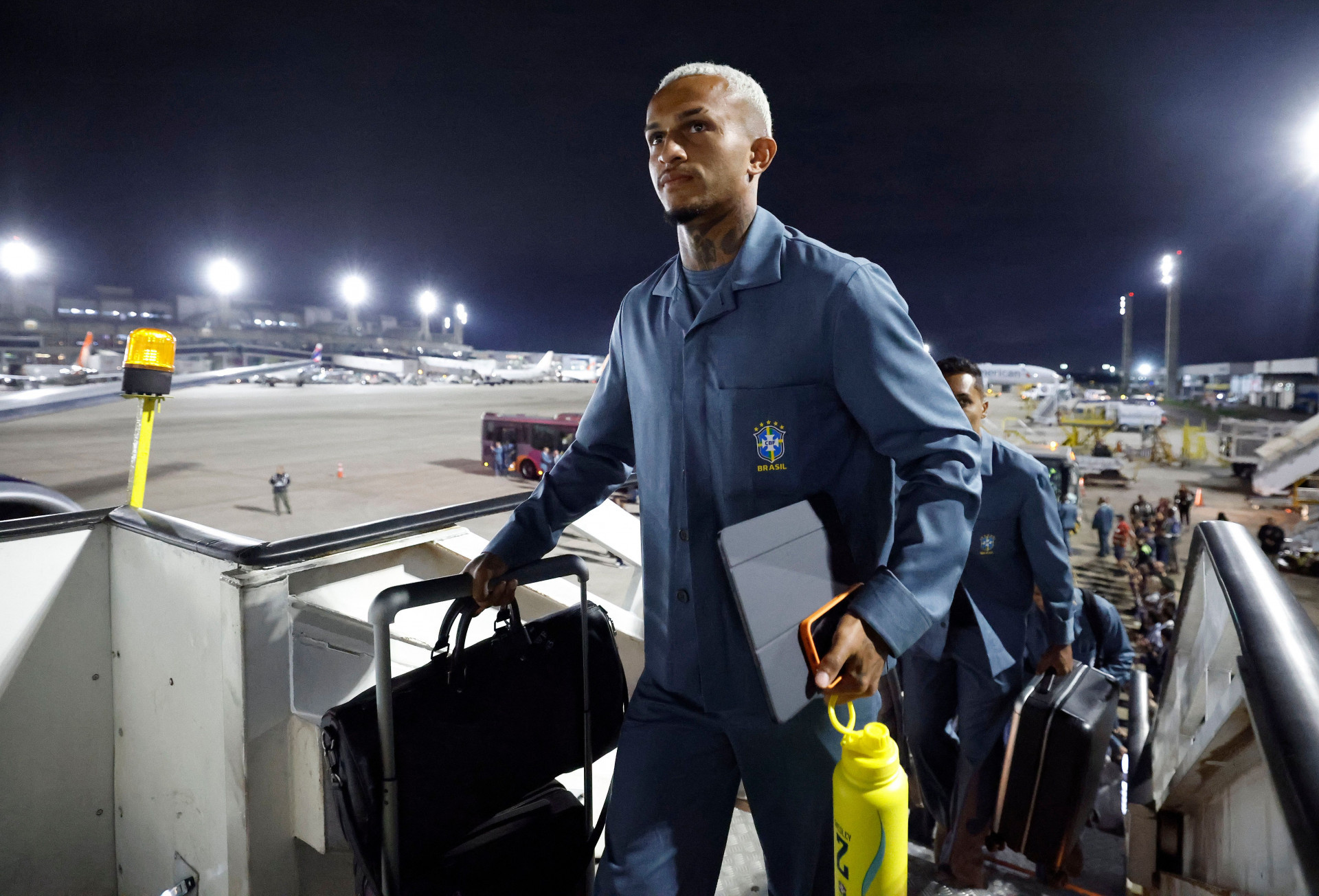 Wesley foi cortado da Copa do Mundo após ser diagnosticado com uma lesão na coxa esquerda - Rafael Ribeiro / CBF