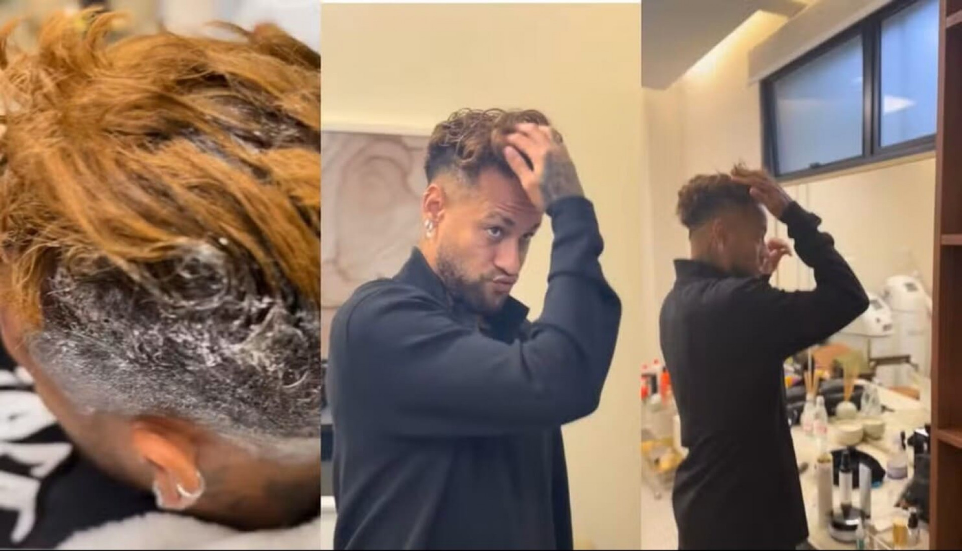 Novo penteado: Neymar muda visual para Copa do Mundo
