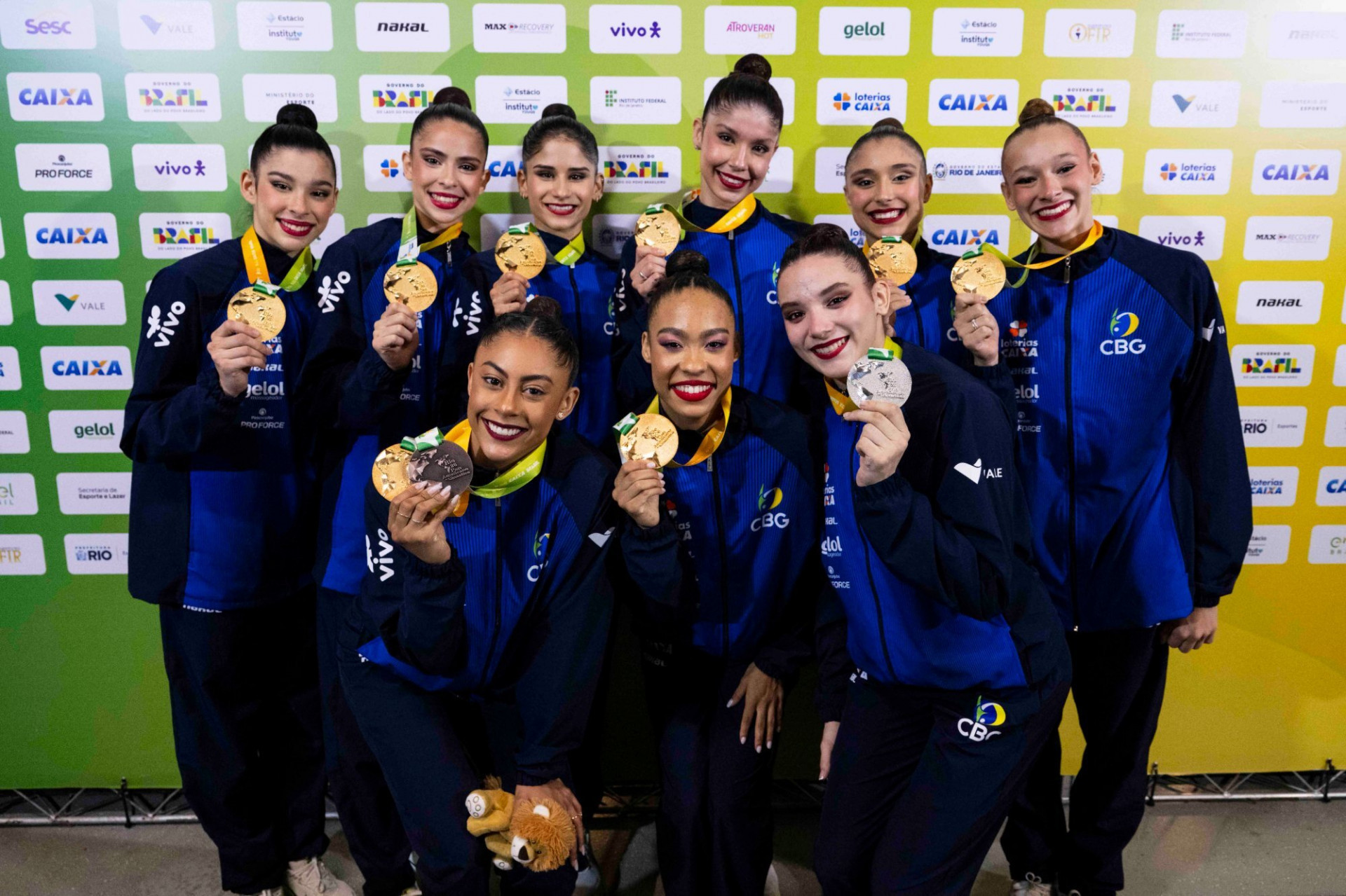 Brasil fecha participação no Pan de Ginástica Rítmica com 'c