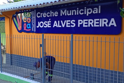 Prefeitura de Barra do Piraí reinaugura Creche Municipal José Alves Pereira, no Morro do Gama