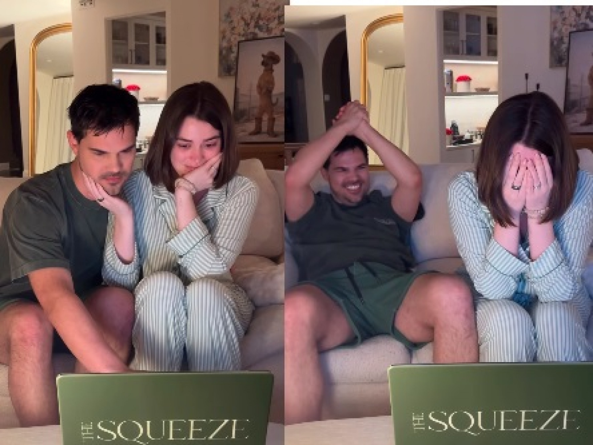 Taylor Lautner, de 'Crepúsculo', revela sexo do primeiro fil