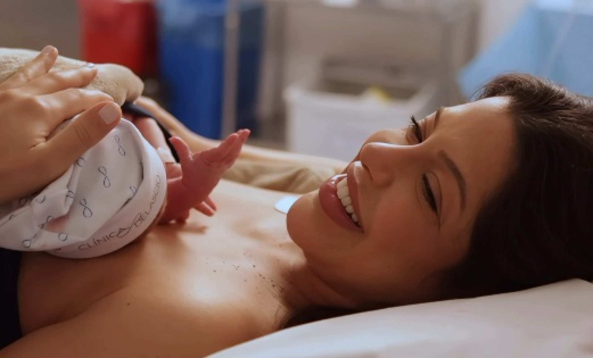 Alice é a primeira filha de Laís Caldas e Gustavo Marsengo  - Reprodução de vídeo / Instagram