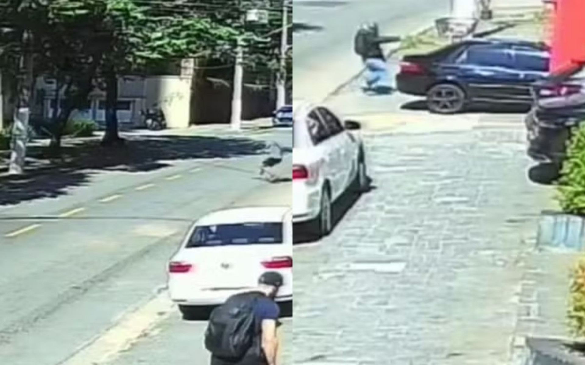 Policial é atingido por cinco disparos ao tentar impedir ass