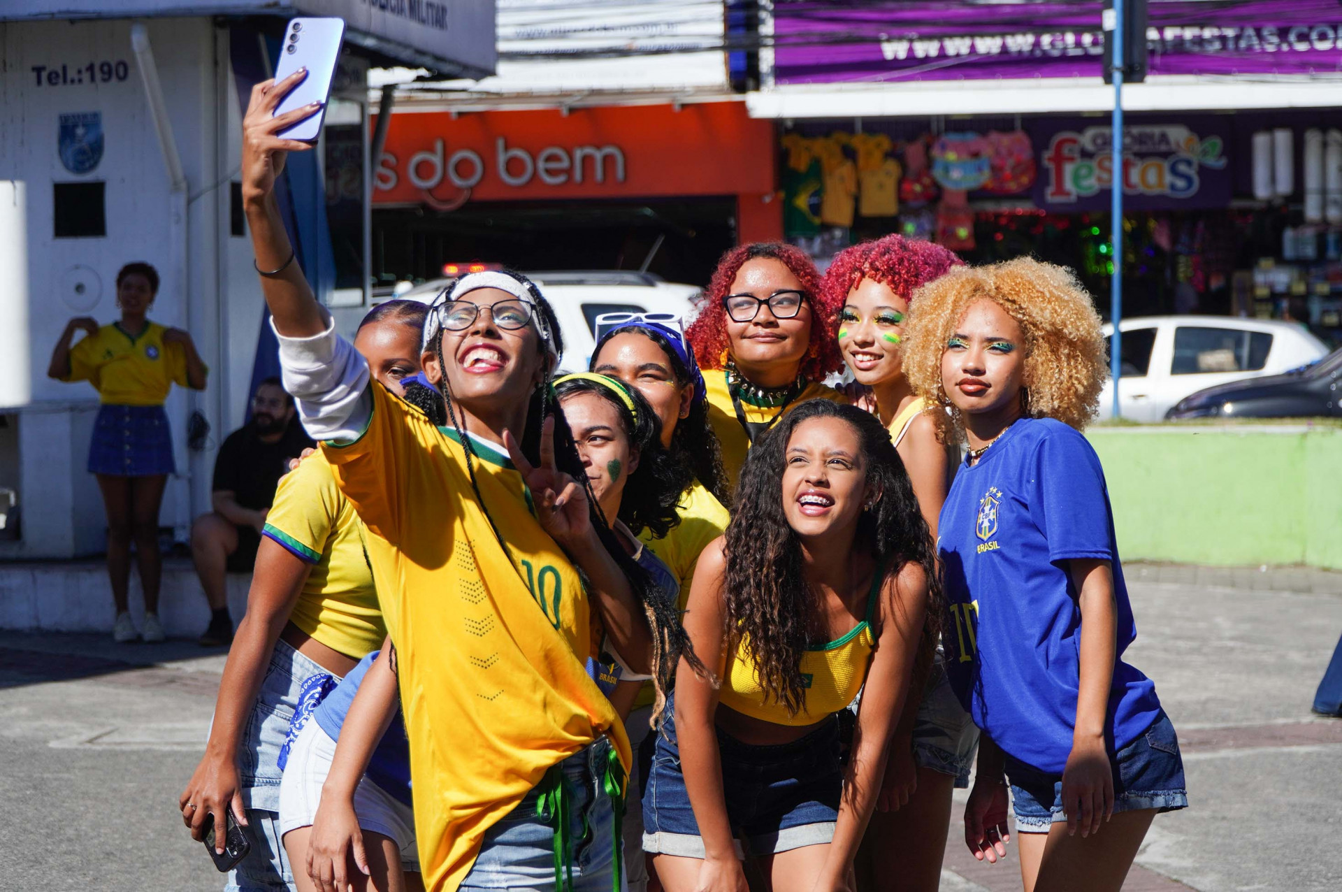 Alunos do CRIA SG realizam flashmob na Praça Doutor Luiz Pal