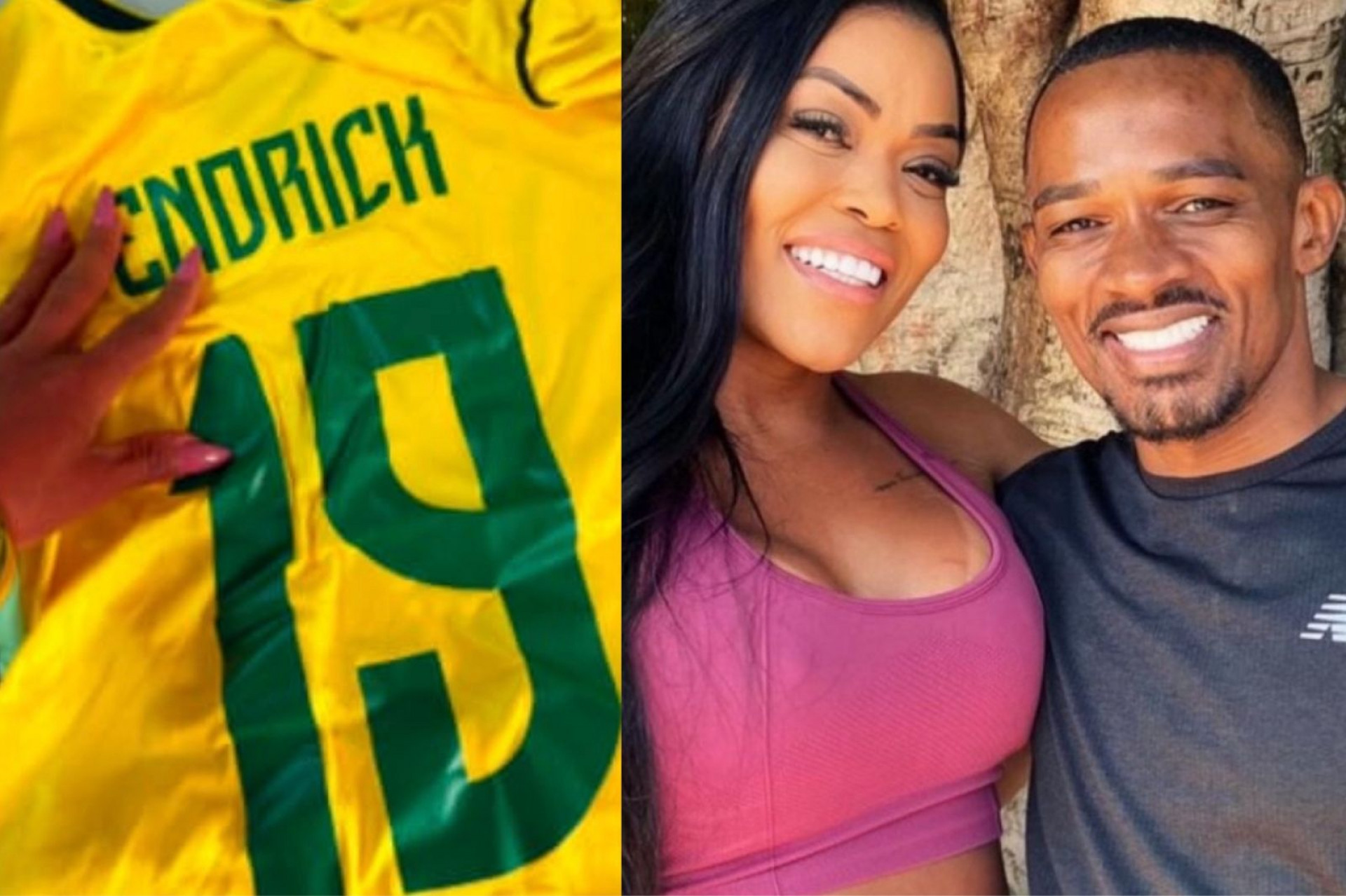Ex-Miss Bumbum recebe camisa da Seleção e reacende rumores s