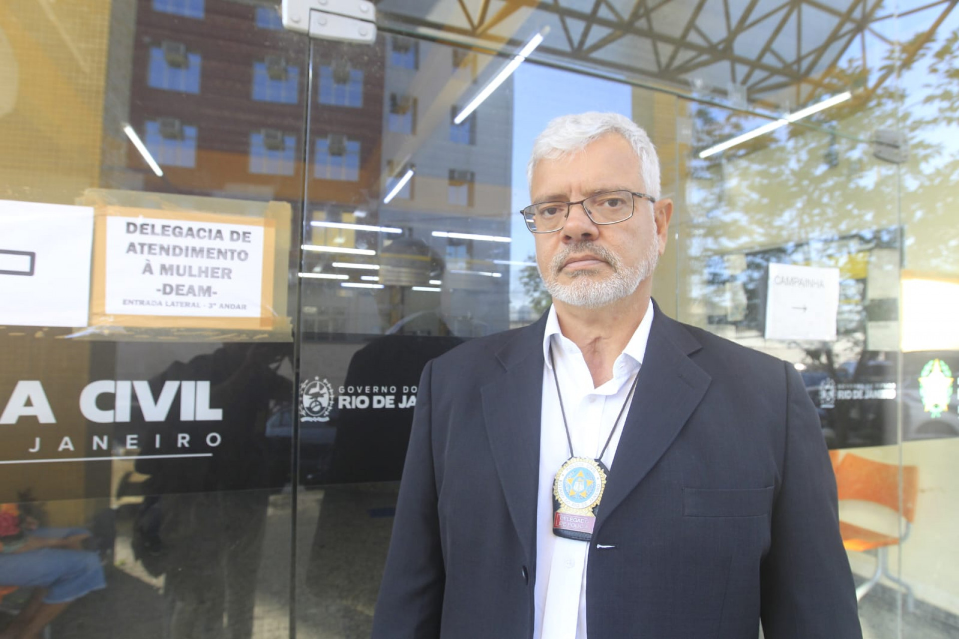 Delegado Márcio Esteves, da 59ª DP (Duque de Caxias) - Reginaldo Pimenta / Agência O Dia