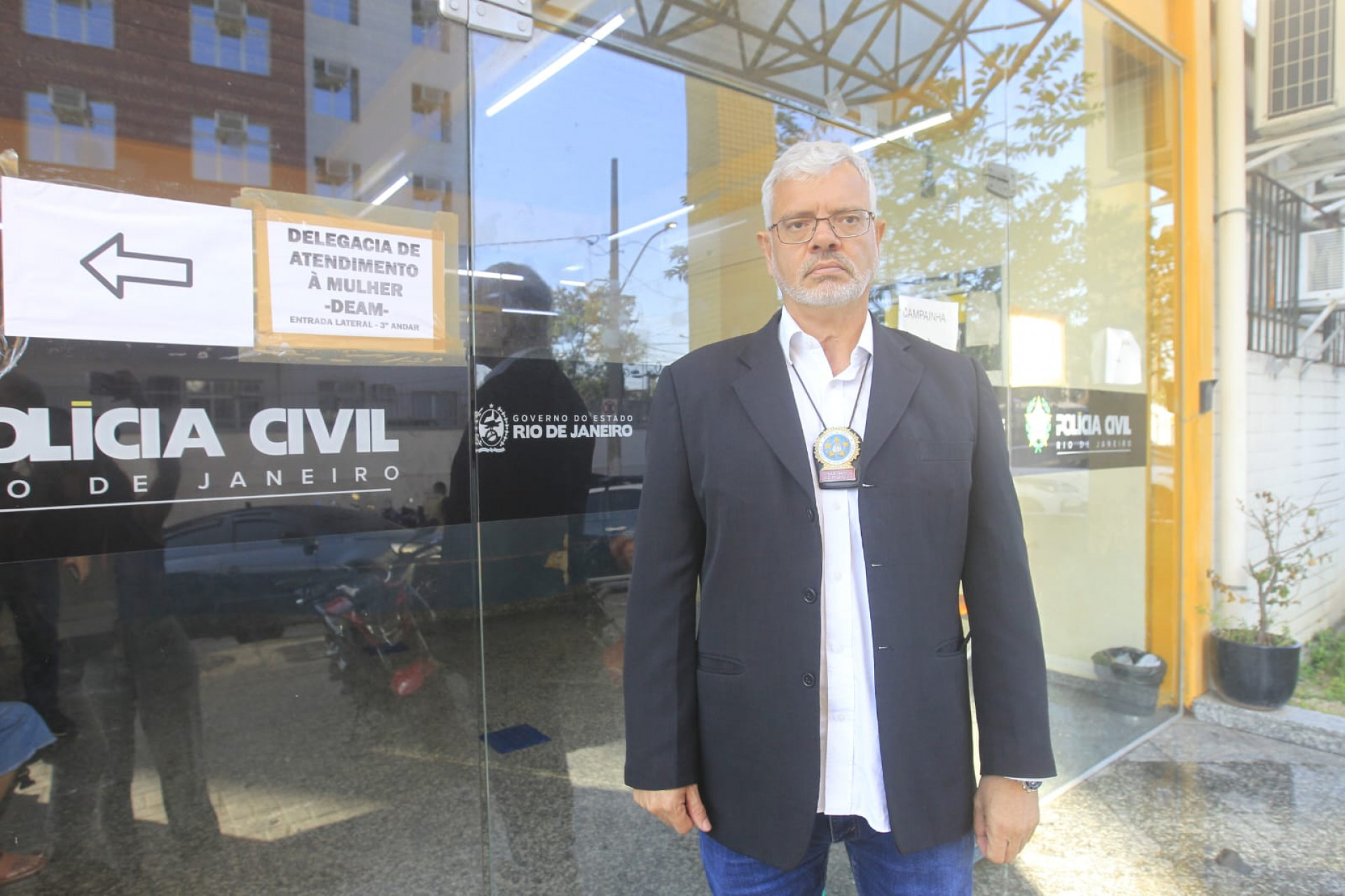 Delegado Márcio Esteves, da 59ª DP (Duque de Caxias) - Reginaldo Pimenta / Agência O Dia