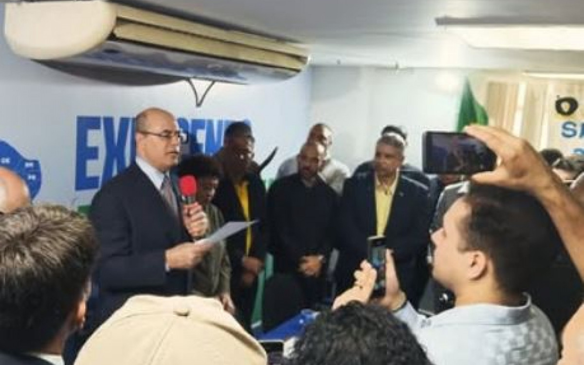 Wilson Witzel, ex-governador do Rio, anunciou pré-candidatura