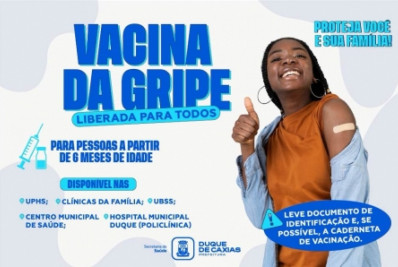 Caxias amplia vacinação da gripe para todas as idades