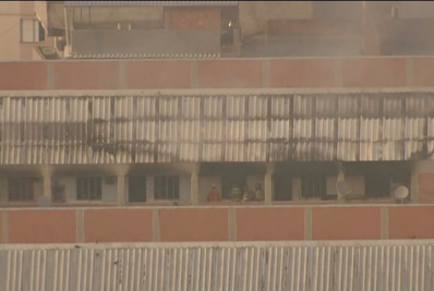 Incêndio atinge conjunto residencial na Avenida Leopoldo Bulhões