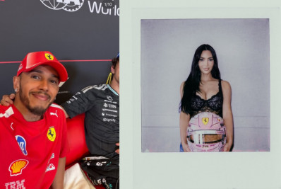 Lewis Hamilton publica foto inédita de Kim Kardashian após p