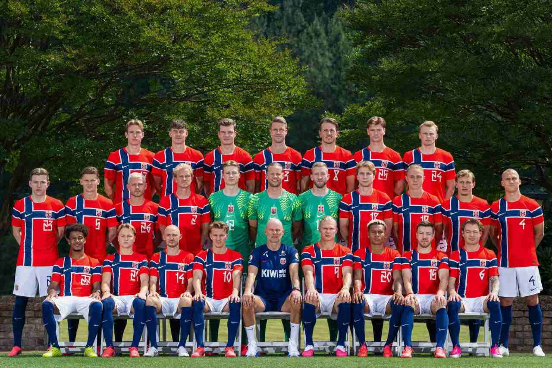 Noruega homenageia clubes formadores dos convocados para a Copa