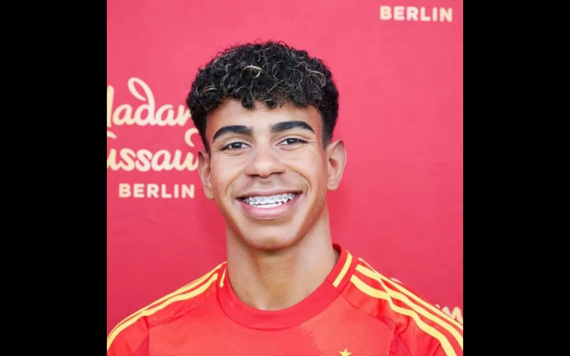 Estátua de cera de Lamine Yamal - Divulgação / Madame Tussauds Berlin