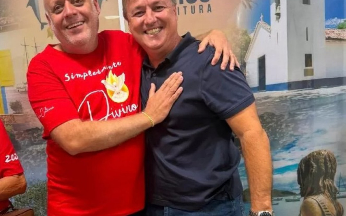 Luiz Romano, Ex-Secretário de Cultura e Alexandre Martins, Prefeito de Búzios