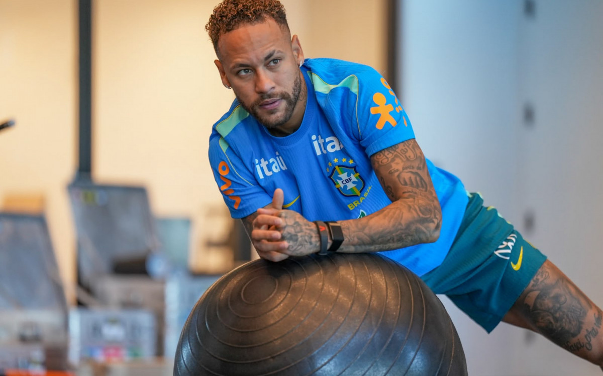 Neymar segue em tratamento para disputar a quarta Copa da carreira - Rafael Ribeiro / CBF