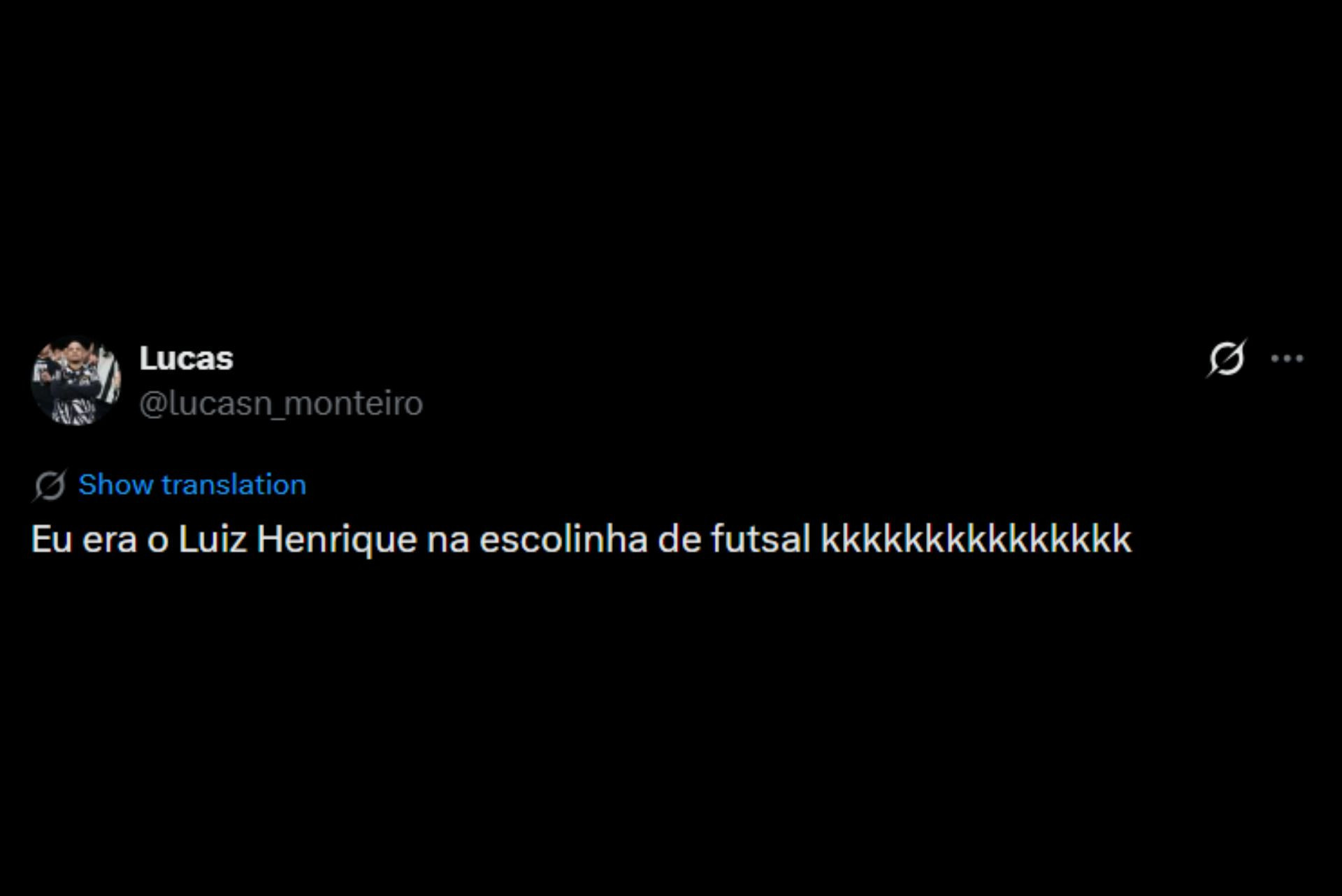 Coordenação motora de Luiz Henrique gera zoações na web - Reprodução / X
