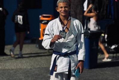 Kid Orelha celebra medalha no Rio Fall de Jiu-Jitsu e mira evolução para desafios na temporada