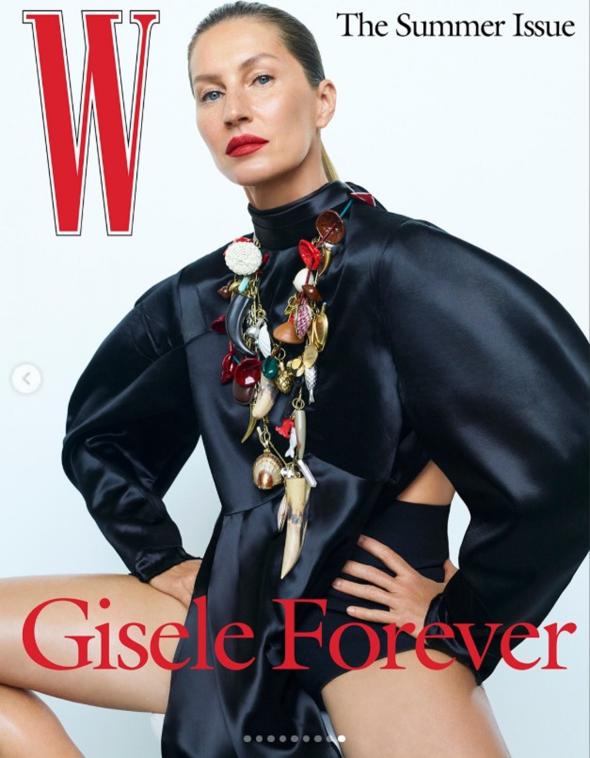 Gisele Bündchen retorna à 'W Magazine' após 19 anos e relembra início da carreira - Reprodução / Instagram