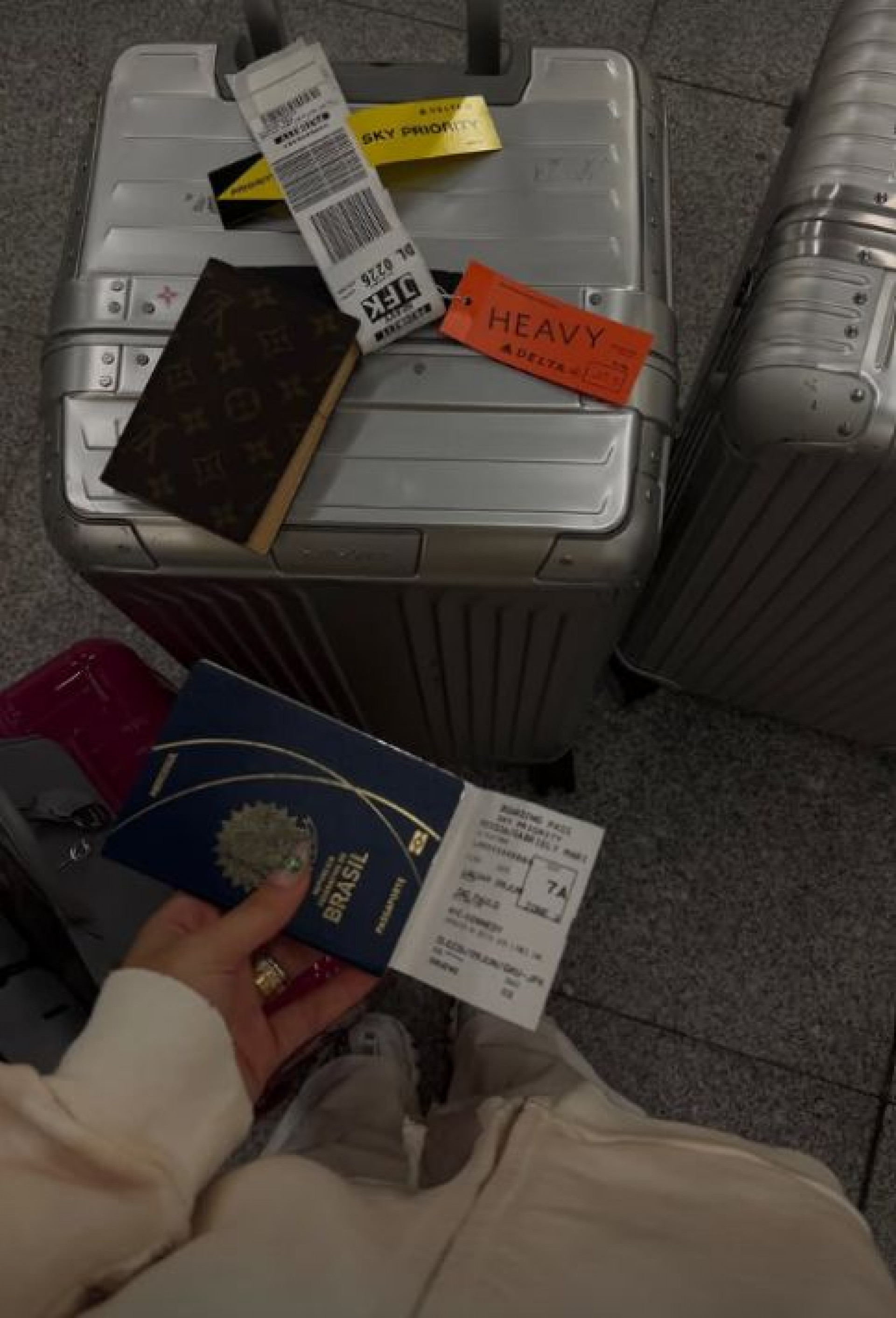 Gabriely segue em viagem para um dos países sede da Copa do Mundo de 2026 - Reprodução/Instagram