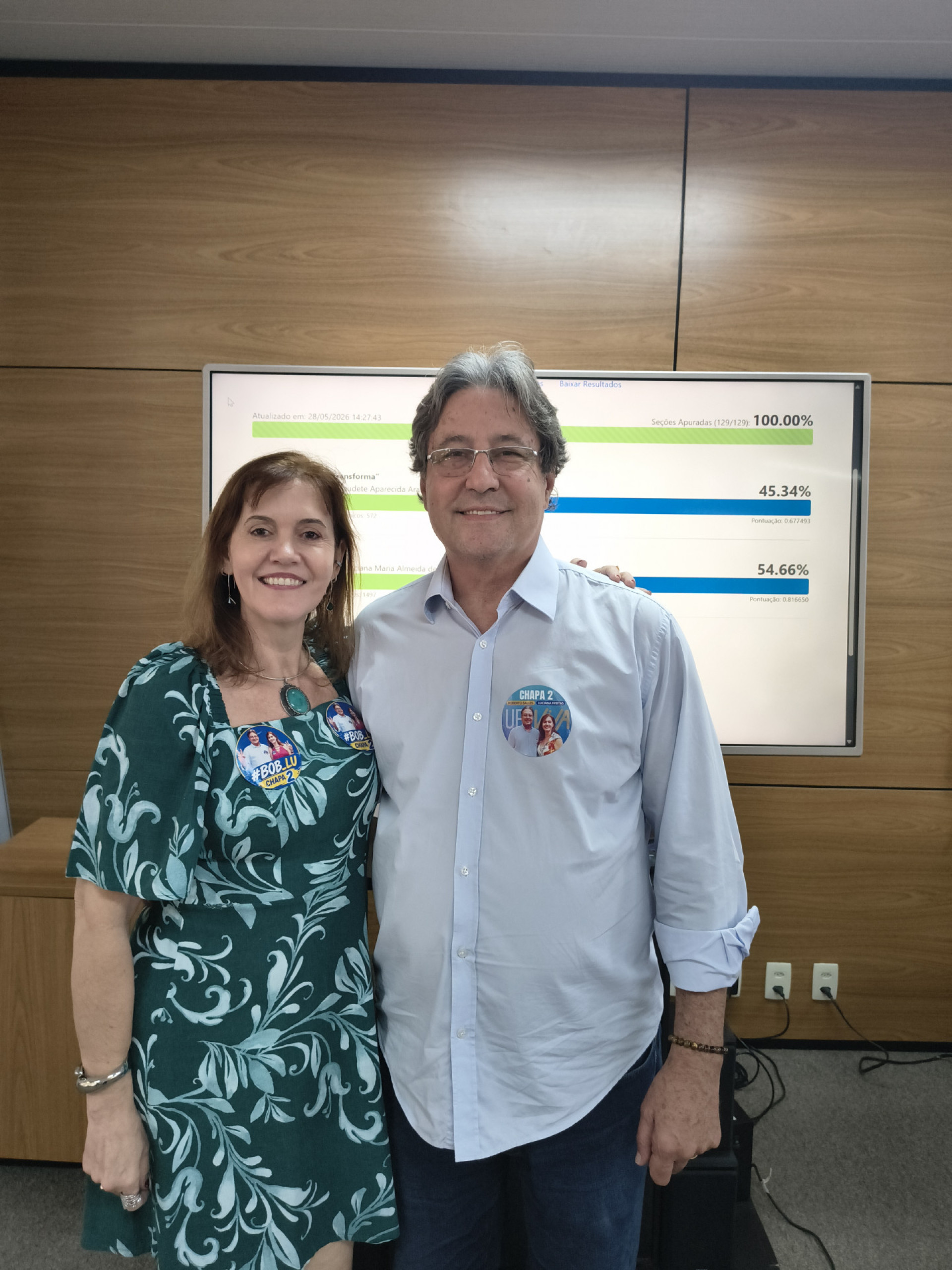 Luciana de Freitas e Roberto Salles - Divulgação