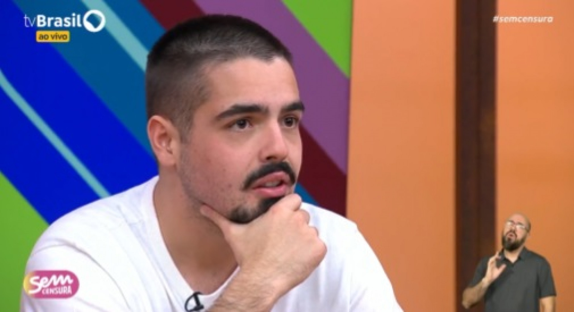 João Silva negou incômodo com rótulo de nepobaby  - Reprodução de vídeo 