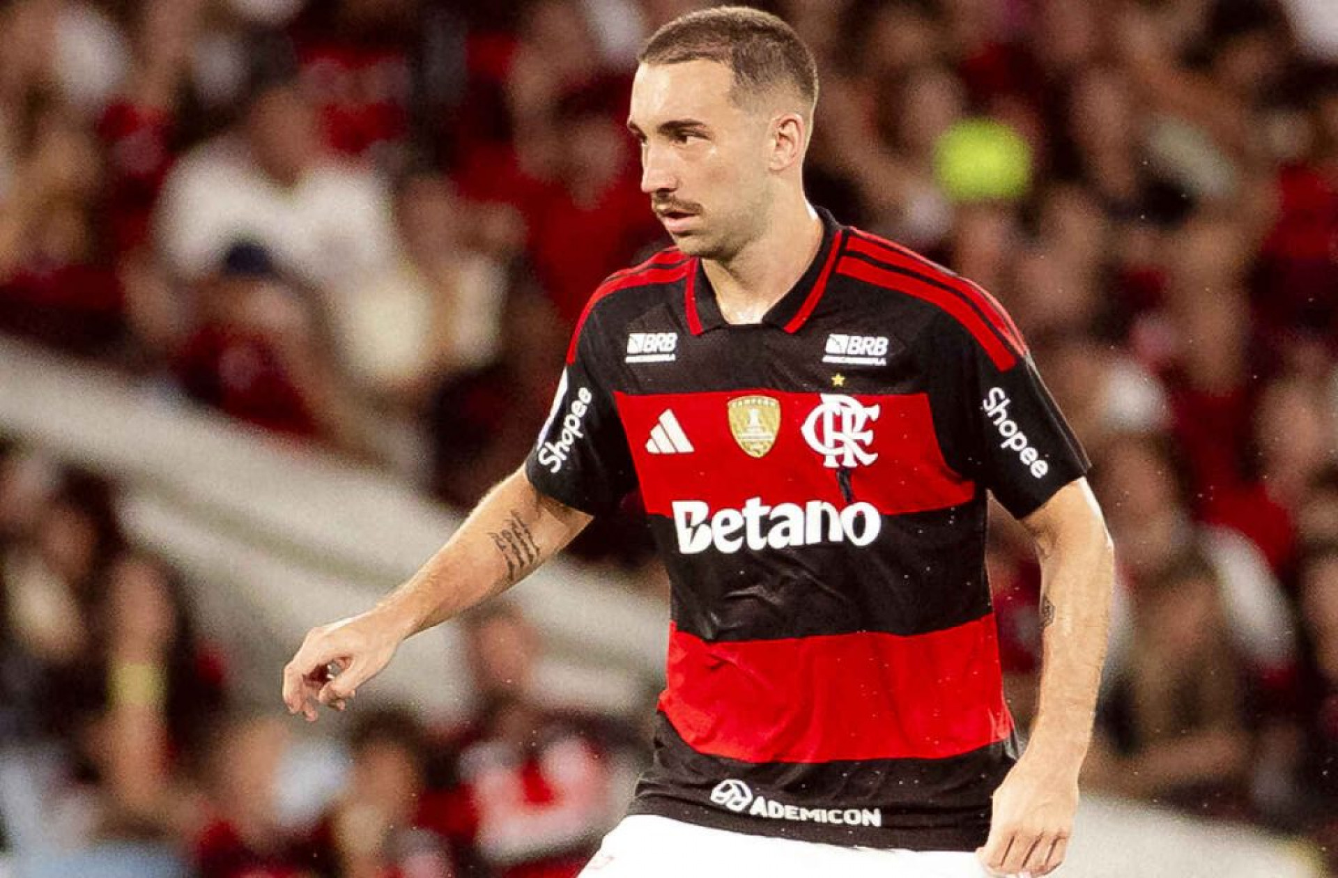 L&eacute;o Ortiz far&aacute; trabalhos di&aacute;rios no Flamengo para tratar les&atilde;o