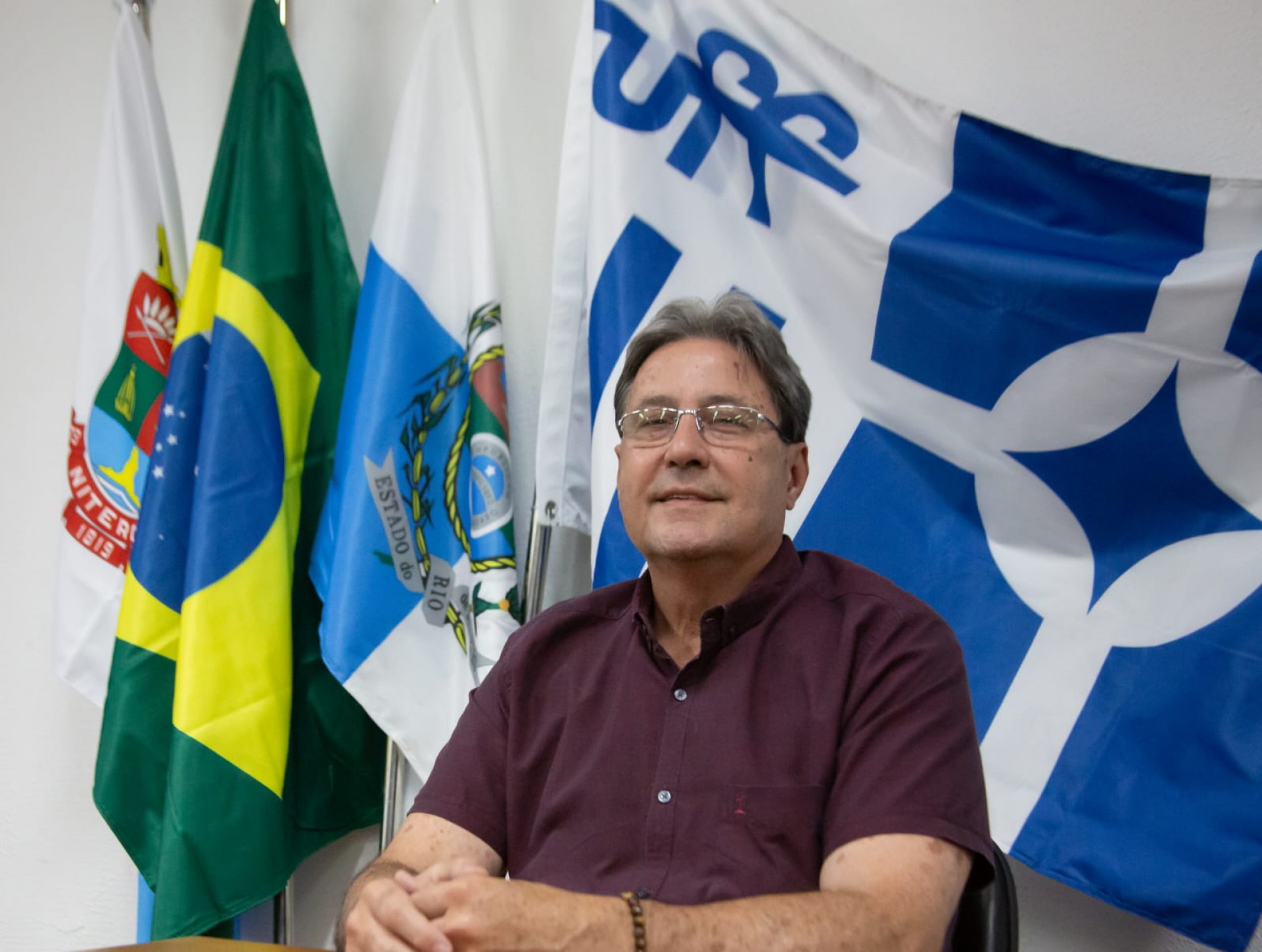Novo reitor da UFF ( Universidade Federal Fluminense), Roberto Salles detalha prioridades do mandato - Érica Martin