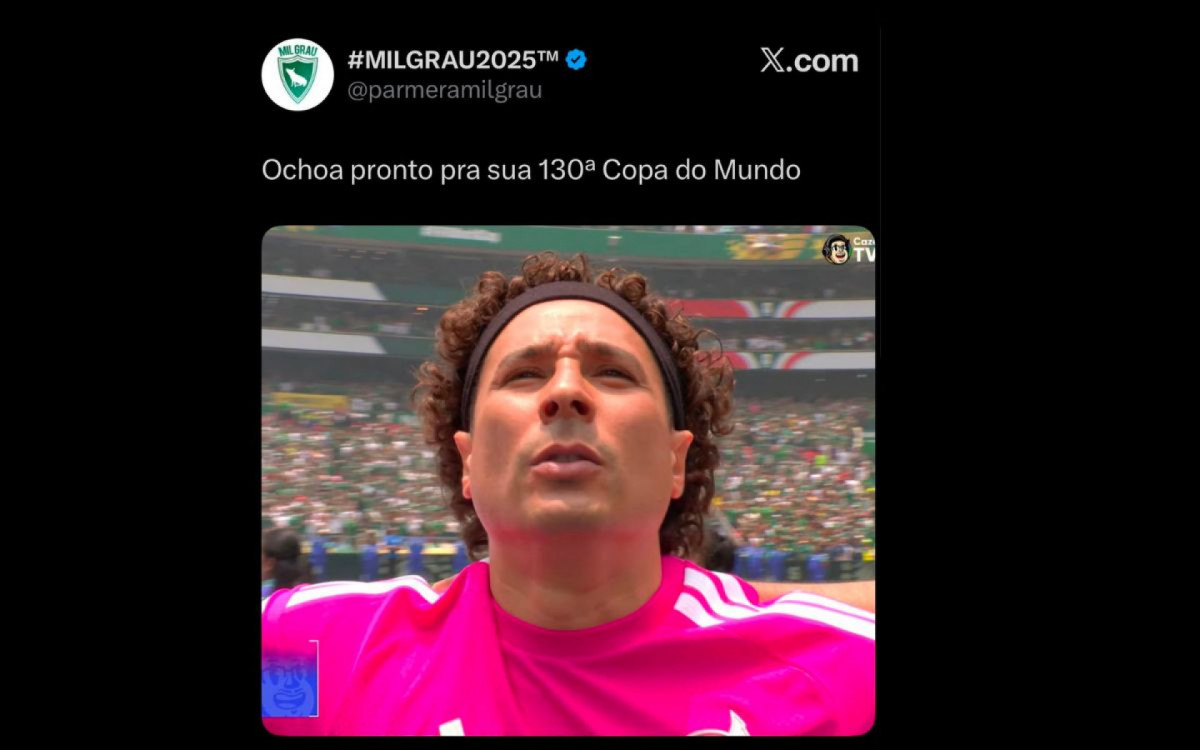 Sexta Copa do Mundo de Guillermo Ochoa viralizou nas redes
